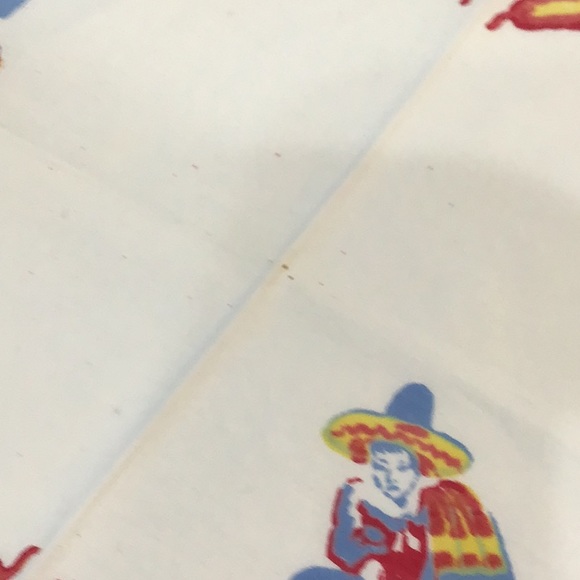 Set of 4   1940’s 1950’s Southwest theme napkins, amazing vintage condit… - Picture 7 of 9